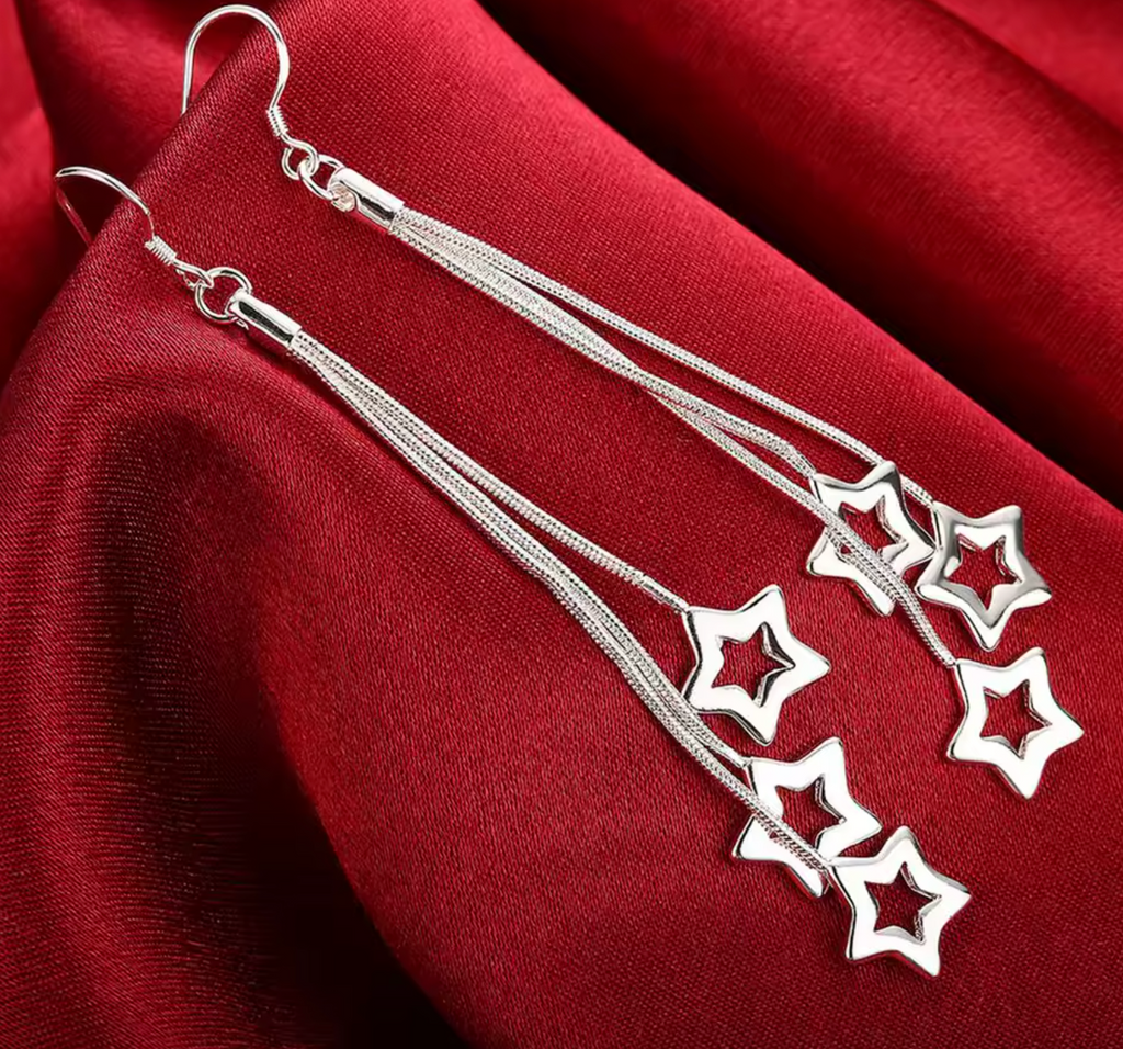 High Quality 925 Sterling Silver Earrings