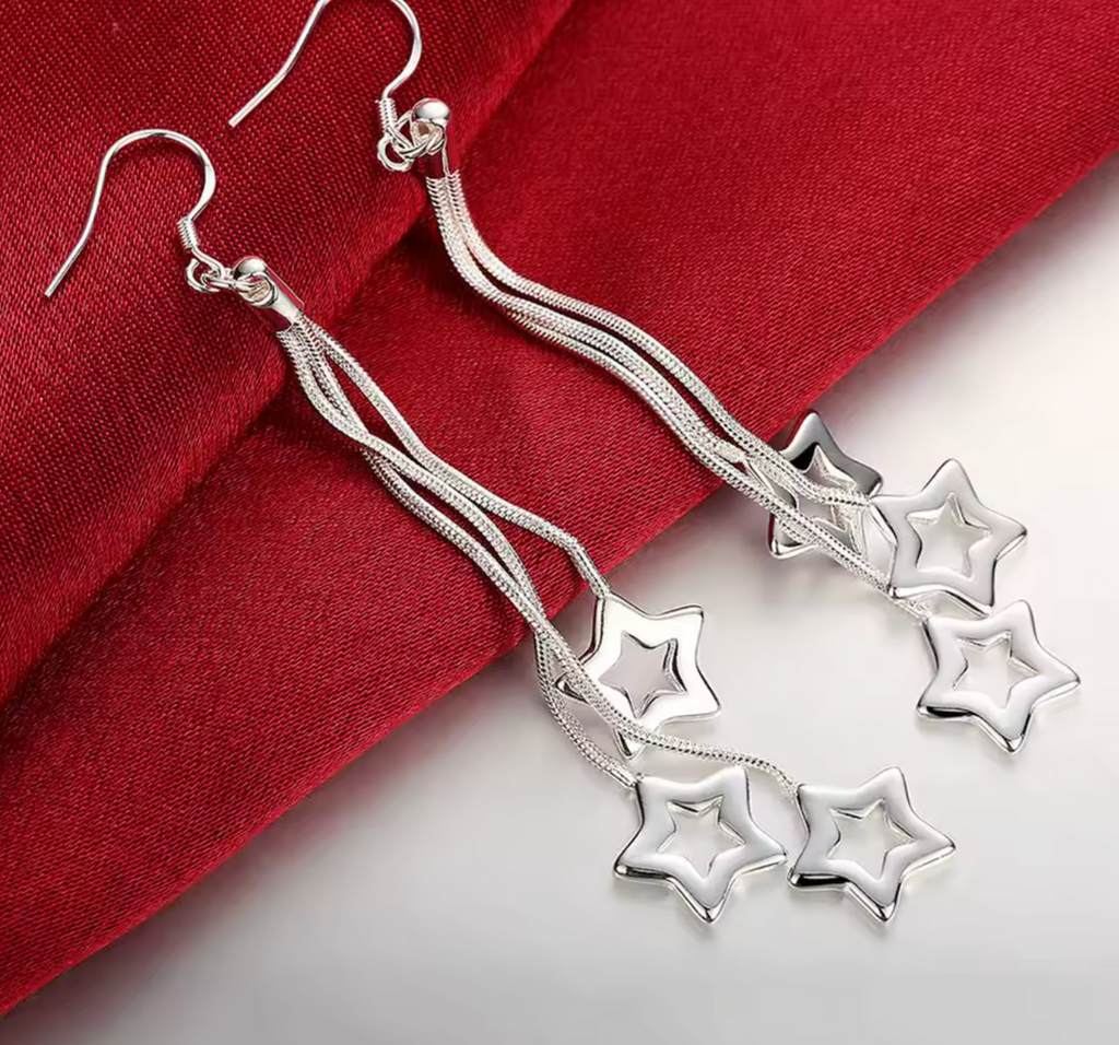 High Quality 925 Sterling Silver Earrings